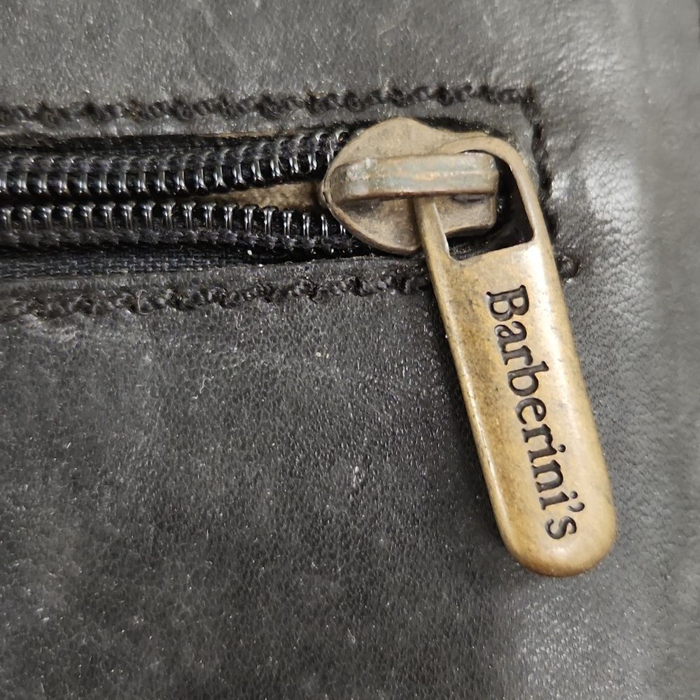 Vintage Barberinis Leather Shoulder Purse Italy - Picture 5 of 7